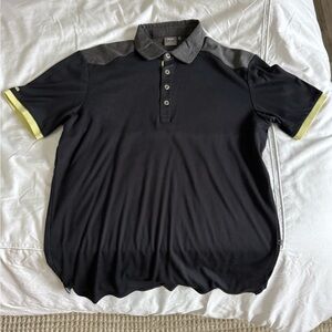 Ping Men’s Black Polo Shirt Golf PGA Performance